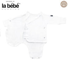 La Bebe™ Baby Set Art.9-07-32 White 4-piece baby set, 100% cotton