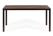6-inimese aiapink 156x78 cm Polywood terrassimööbel pruun ModernHome