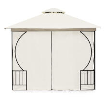 Aedapaviljon Telk Gazebo 3x3 m Seinade ja Putukavõrguga 2-in-1 MultiGarden