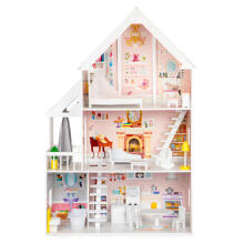 Puidust nukkude maja XXL Pudrowa residents, ECOTOYS