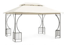 Aedapaviljon Telk Gazebo 3x4 m Külgseinadega Beez MultiGarden
