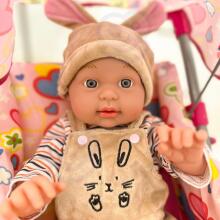 WOOPIE ROYAL Beebinukk jänku kostüümis 46 cm