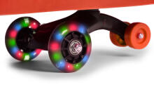 Wiggle auto sõidumänguasi LED ratastega punane ECOTOYS