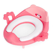 Eco Toys Art.PP104 Pink Laste WC-istme käepidemetega, pehme padjaga, roosa,