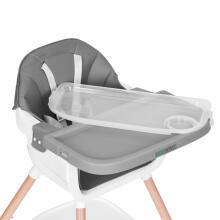 Laste toitmistool 2-in-1, hall, ECOTOYS