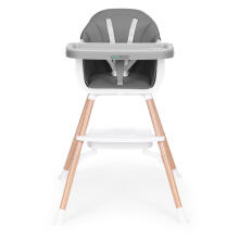 Laste toitmistool 2-in-1, hall, ECOTOYS