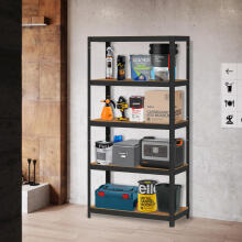 Metallist hoiuhylle 180x90x30 cm garaažile või keldrisse, 5 riiulit, 875 kg kandevõimega ModernHome