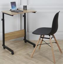 Laptop table with wheels, overbed, overcouch table - brown ModernHome