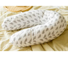 La Bebe™ Rich Linen Nursing Maternity Pillow Art.12642  30x104 cm