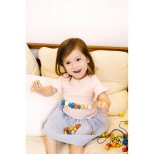 CLASSIC WORLD Puidust Helmed Stringimiseks 96 tükki