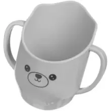 Akuku Cup Art.A0695 Grey Ergonoomiline õppekruus, 150 ml