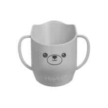 Akuku Cup Art.A0695 Grey Ergonoomiline õppekruus, 150 ml