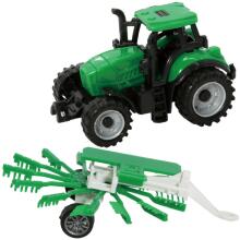 WOOPIE Põllumajanduslik Traktor Rake'iga