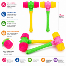 I-Toys Music Amur Art.254785 Muusikaline piiksuv mänguasi - haamer