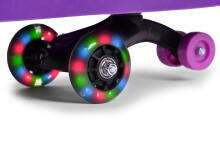 Wiggle auto sõidumänguasi LED ratastega lilla ECOTOYS