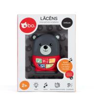 Bo Musical Bear LV Art.255234 Interaktiivne mänguasi "Mängukaru" (ladina keeles)