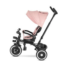 Lorelli Tino Art.10050682516 Pink Laste kolmerattaline lenkstangiga ja katusega