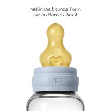 Bibs Round Latex Baby Bottle  Art.255415 Flow Blue Lutipudel 120ml