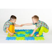 WOOPIE Sensoorne Ortopeediline Matt Pusle 11 tk - Sinine/Roheline