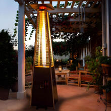 Gaasi terrassi küttekeha, 13 kW, terrassile ja aeda, regulaator, voolik, kate, MultiGarden