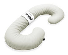 La Bebe™ Maternity Pillow Cotton Sì -Duo Art.255999 Light Grey 100% cotton. Multifunctional maternity pillow with memory foam filling