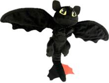 DRAGONS Plīša rotaļlieta Toothless, 30 cm