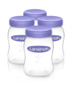 Lansinoh Breastmilk Storage Bottles Art.20417 Piima Säilitamise Pudelit 4 tk