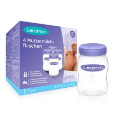 Lansinoh Breastmilk Storage Bottles Art.20417 Piima Säilitamise Pudelit 4 tk