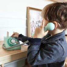 CLASSIC WORLD Klassikaline Puittelefon lastele 4 tk.