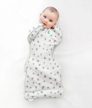 Love To Dream Swaddle Up  Art.LTD-L1003232WHTXS Superstar Puuvillast mähkimiskott mugavaks uneks, mähkimine XS korda.