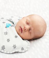 Love To Dream Swaddle Up Bambusa S Art.LTD-L1001001DPKS Dusty Pink  Puuvillast mähkimiskott mugavaks uneks, mähkimine S-korda.