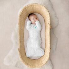 Love To Dream Swaddle Up Bambusa S Art.LTD-L1001324WHTS Rainbow Puuvillast mähkimiskott mugavaks uneks, mähkimine S-korda.