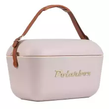 Polarbox Cool Box Retro Cooler Art.256940 Pink Camping Refrigerator 20L