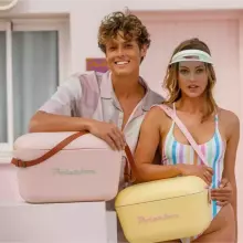 Polarbox Cool Box Retro Cooler Art.256940 Pink Camping Refrigerator 20L