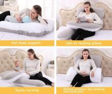 La Bebe™ Cushy Maternity Pillow Art.91914 Peach
