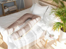 La Bebe™ Cushy Maternity Pillow Art.91911 Beige caramel