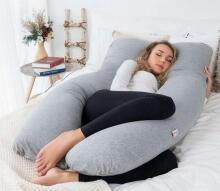 La Bebe™ Cushy Maternity Pillow Art.91911 Beige caramel