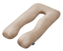 La Bebe™ Cushy Maternity Pillow Art.91911 Beige caramel