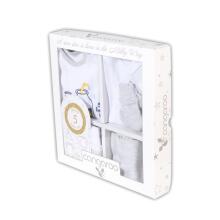 Mini Baby Baby Set Milky Art.257592 Laste 5-osaline komplekt, 100% puuvill
