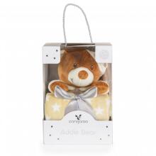 Mini Baby Addie Bear Set Art.257593 Beige  Beebitekk 70x100 cm