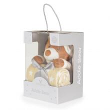 Mini Baby Addie Bear Set Art.257593 Beige  Beebitekk 70x100 cm