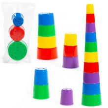 I-Toys Stacking Cups Art.257816  Stacking Cups – 10 Pieces