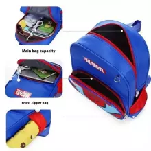 Children School Backpack Spiderman Art.258556 Vikerkaare