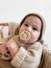 Frigg Limited Autumn Collection Latex Art.258809 Maple/Cocao Pacifier (nipple) made of 100% natural rubber 0-6 months (2 pcs.)