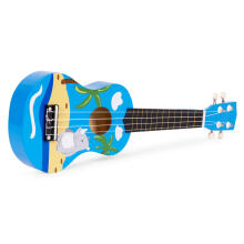 Lastele mõeldud puidust ukulele kitarr 4 nailonikeelega mängimiseks ECOTOYS