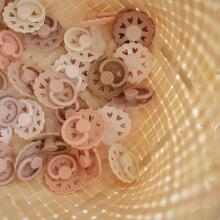 Frigg Fairytale Round Latex Art.100156 Ole Lukoie/Clumsy Hans  Pacifier (nipple) made of 100% natural rubber 6-18 months (2 pcs.)