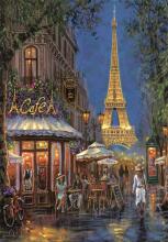 CLEMENTONI Puzzle öö eiffeli kohvikus, 500 tk,, 35577