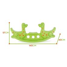 WOOPIE Multi-Person Swing Dino Balance Swing Hele Roheline