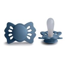 Frigg Lucky Symmetrical Silicone Pacifier  Art.10222 Blush Pacifier (nipple) made of 100% natural rubber 0-6 months (1 pcs.)