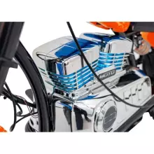 Motorcycle Chopper Warrior Art.260377 Orange Võimas 12v lapsega elektriline auto